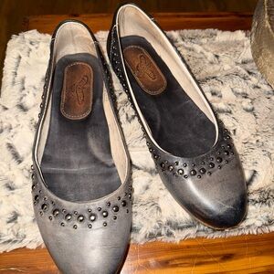 Freebird by Steven Gray Flats with Scalloped Detailing